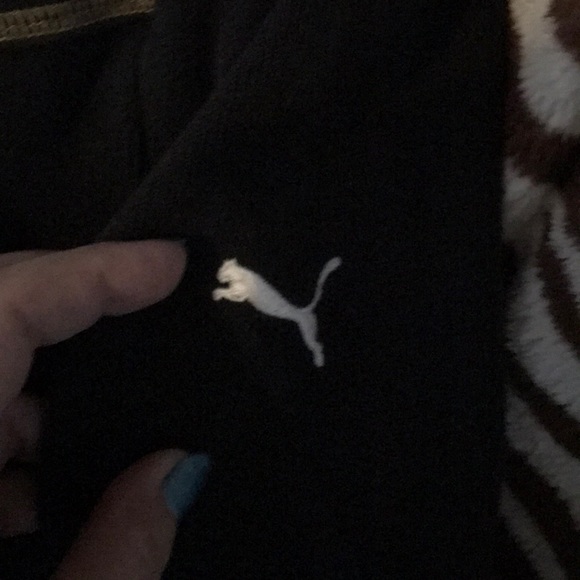 Puma small zippered sweater black yellow white - Picture 4 of 7